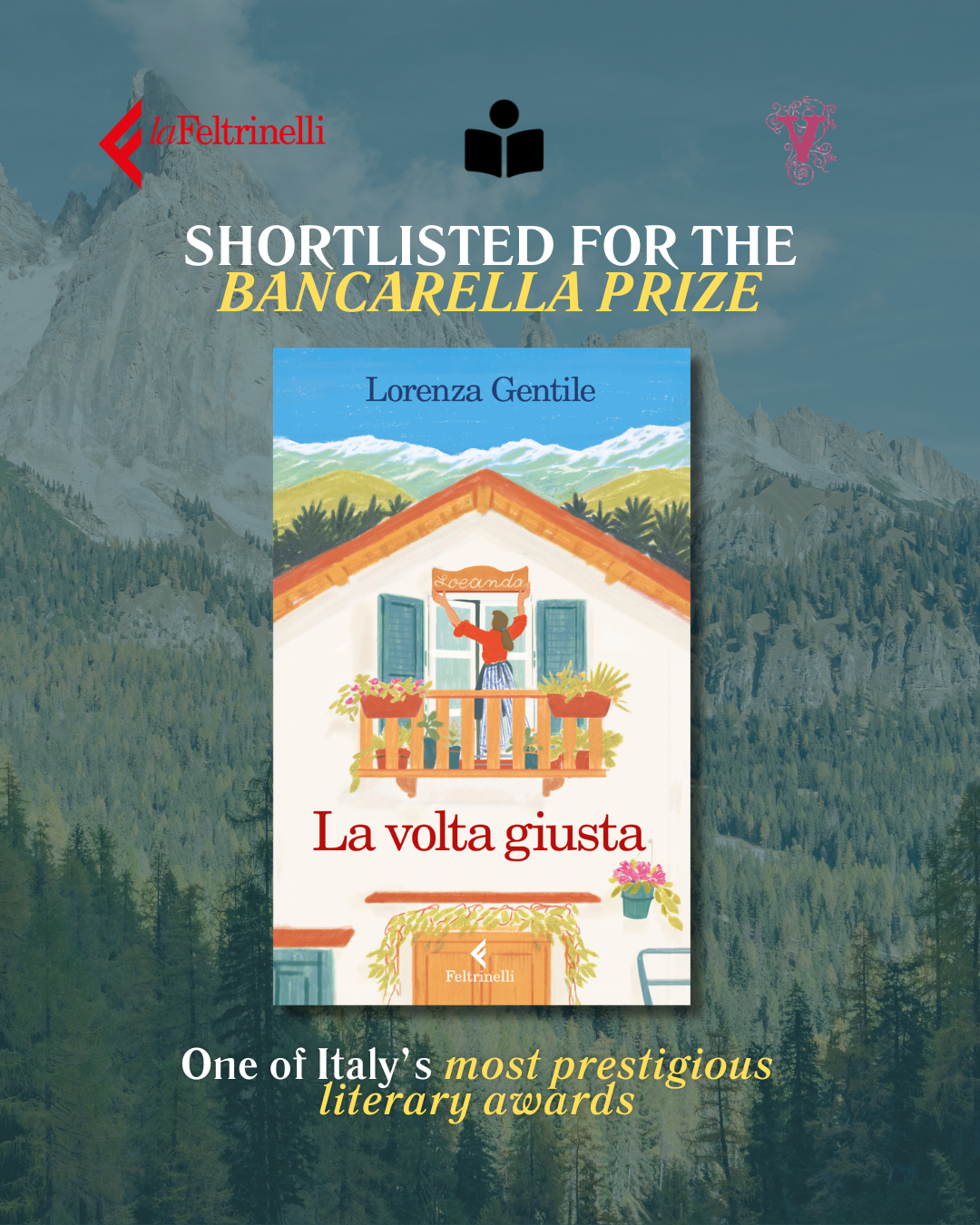 This Time It is for Real by Lorenza Gentile, shortlisted for the Bancarella Prize